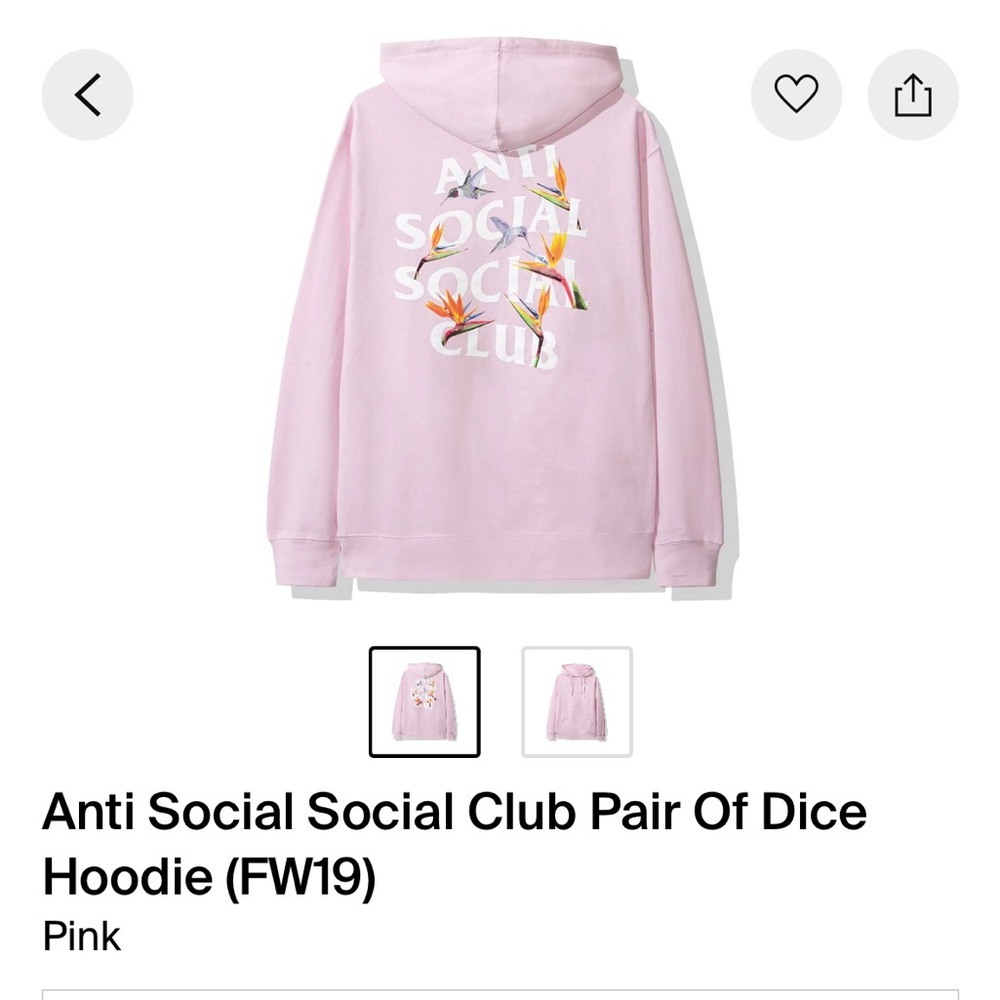 *Authentic* Anti Social Social Club Hoodie
